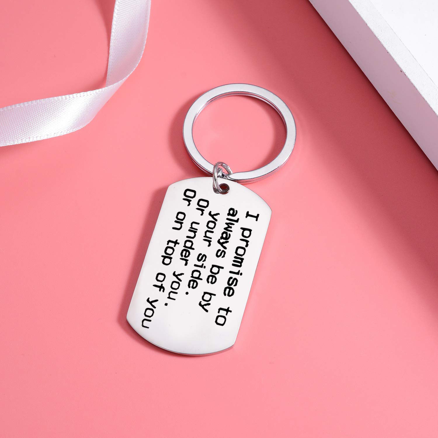 Funny Couples Keychains - Cute Gifts for Girlfriend & Boyfriend - Valentine's Day Present for Him & Her - Perfect for Anniversaries, Weddings & Romantic Occasions