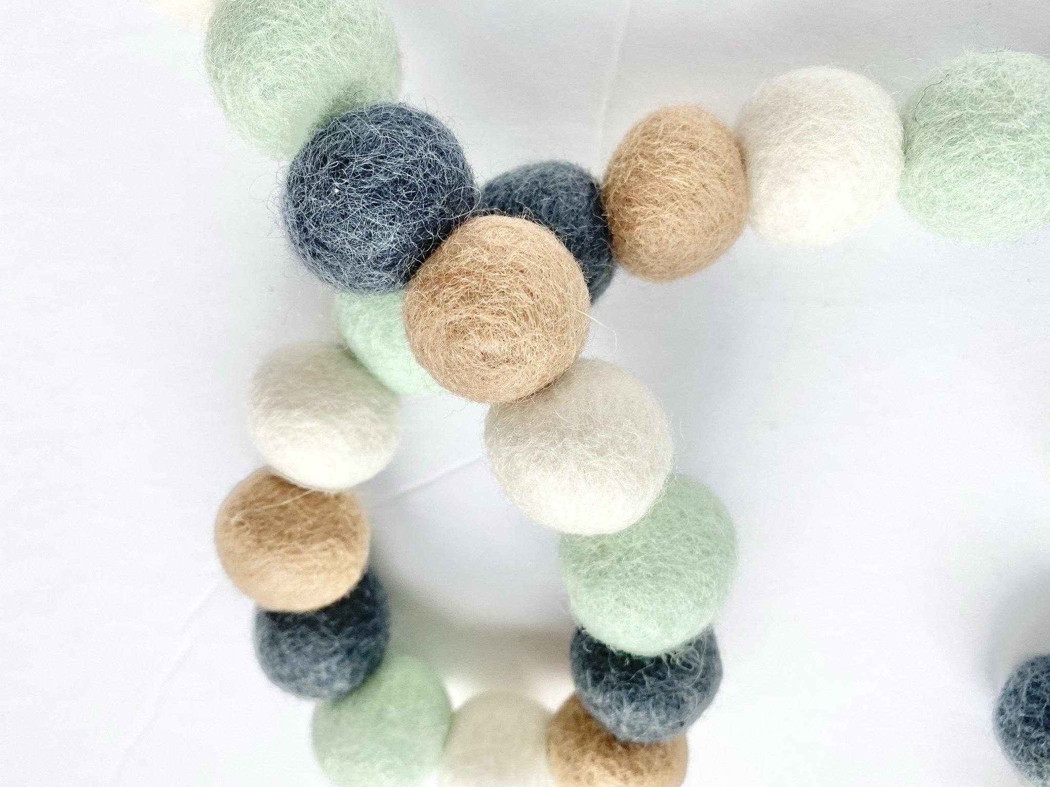 Elegant Mint & Neutral Garland - Perfect for Weddings, Baby Showers & Home Decor