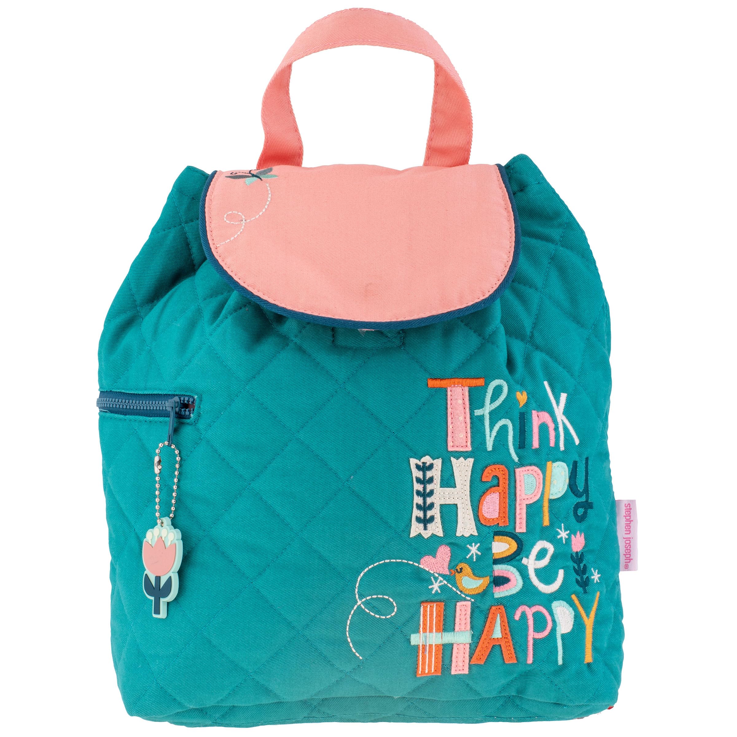 Stephen Joseph Kids' Unisex Toddler Backpack - Quilted School Bag with 