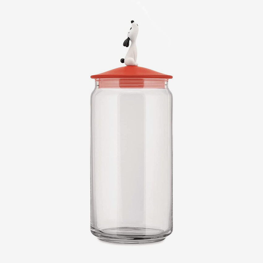 Alessi LulàJar - Stylish Dog Food Storage Container with Airtight Lid | Perfect for Kitchen, Pantry & Pet Feeding Areas | Keep Pet Food Fresh & Organized