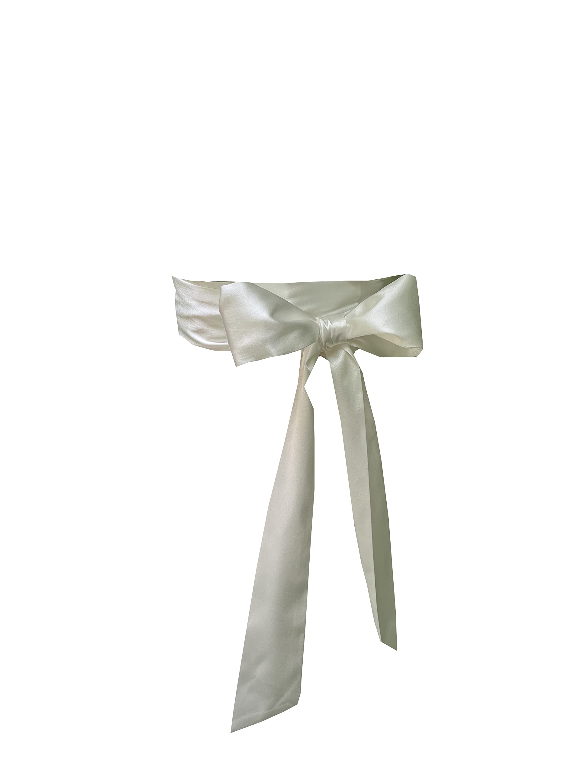 Elegant Wedding Satin Sash Bridal Belt - Adjustable Waistband for Bridal Gowns, Prom Dresses & Special Occasions - Perfect for Bridal Showers, Wedding Receptions & Formal Events