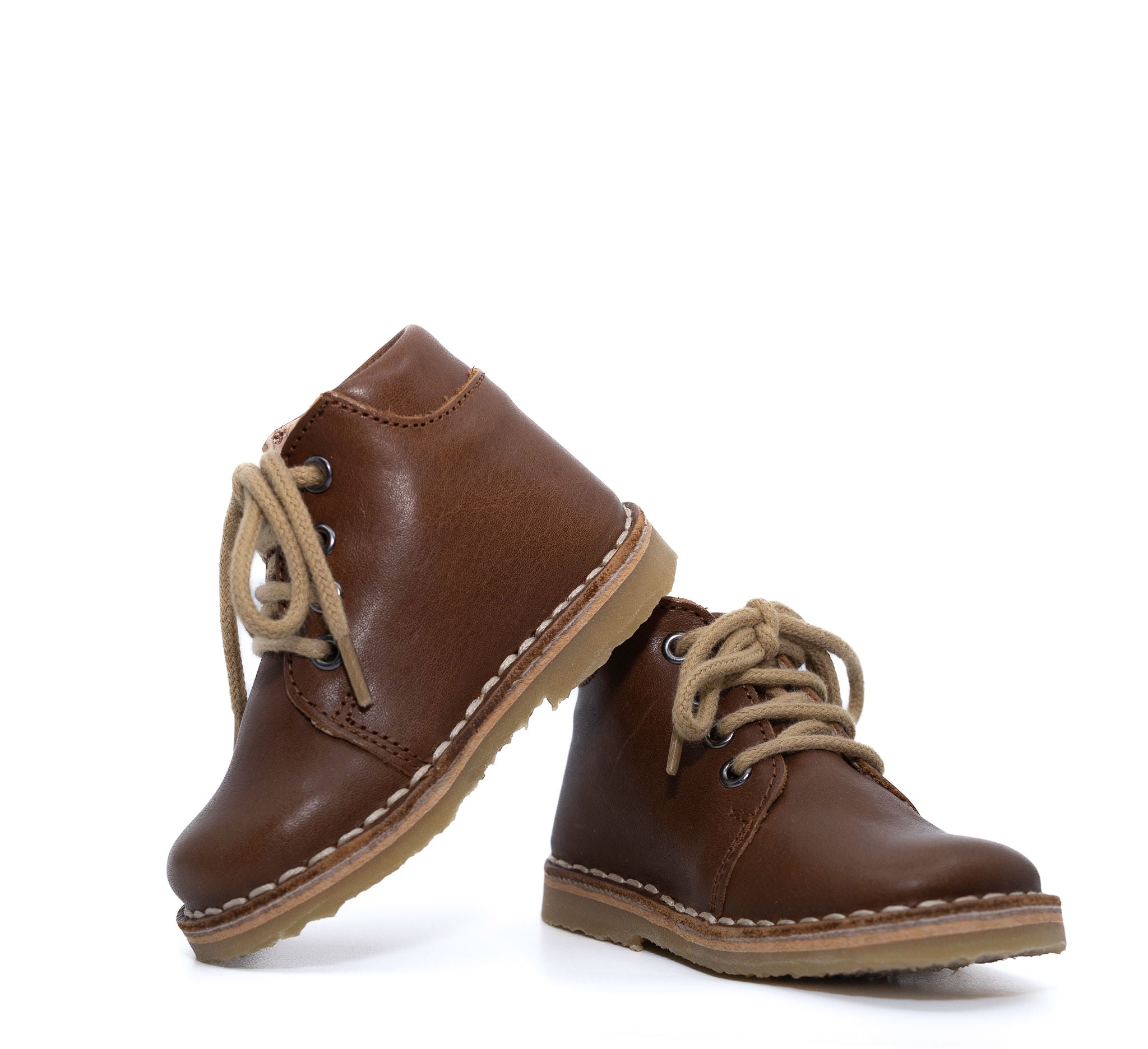 Premium Chocolate Brown Leather Baby Booties for Boys & Girls – Soft & Comfortable First Walkers for Newborns, Infants & Toddlers – Perfect for Special Occasions, Photo Shoots & Everyday Wear