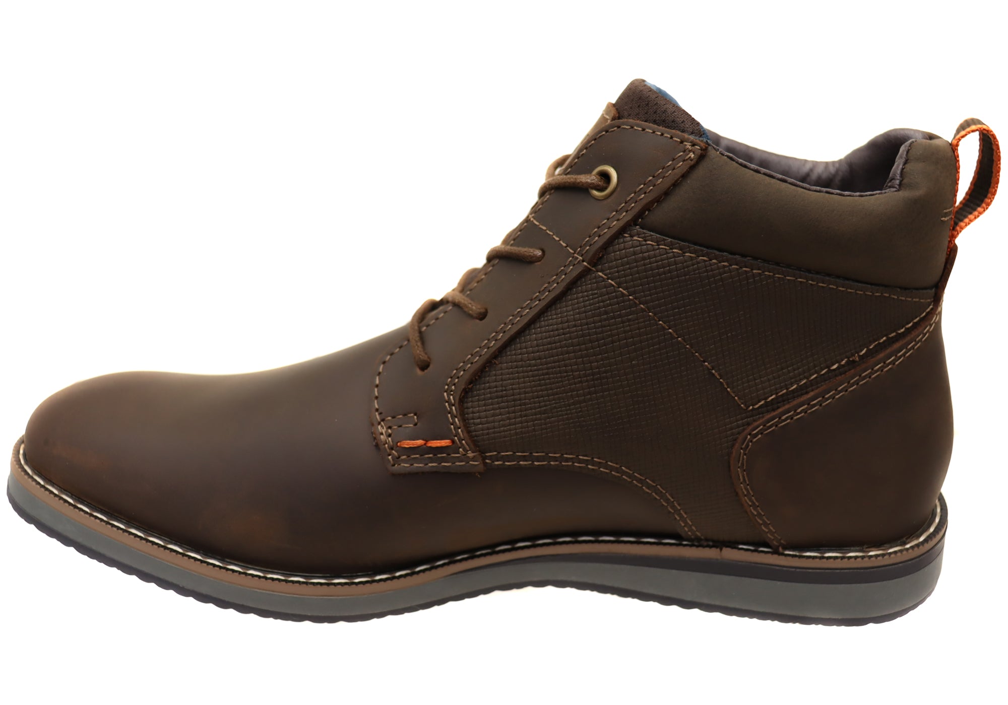 Nunn Bush by Florsheim Men's EE Extra Wide Circuit Chukka Boots - Comfortable Leather Casual Shoes for Wide Feet | Perfect for Work, Walking & Everyday Wear