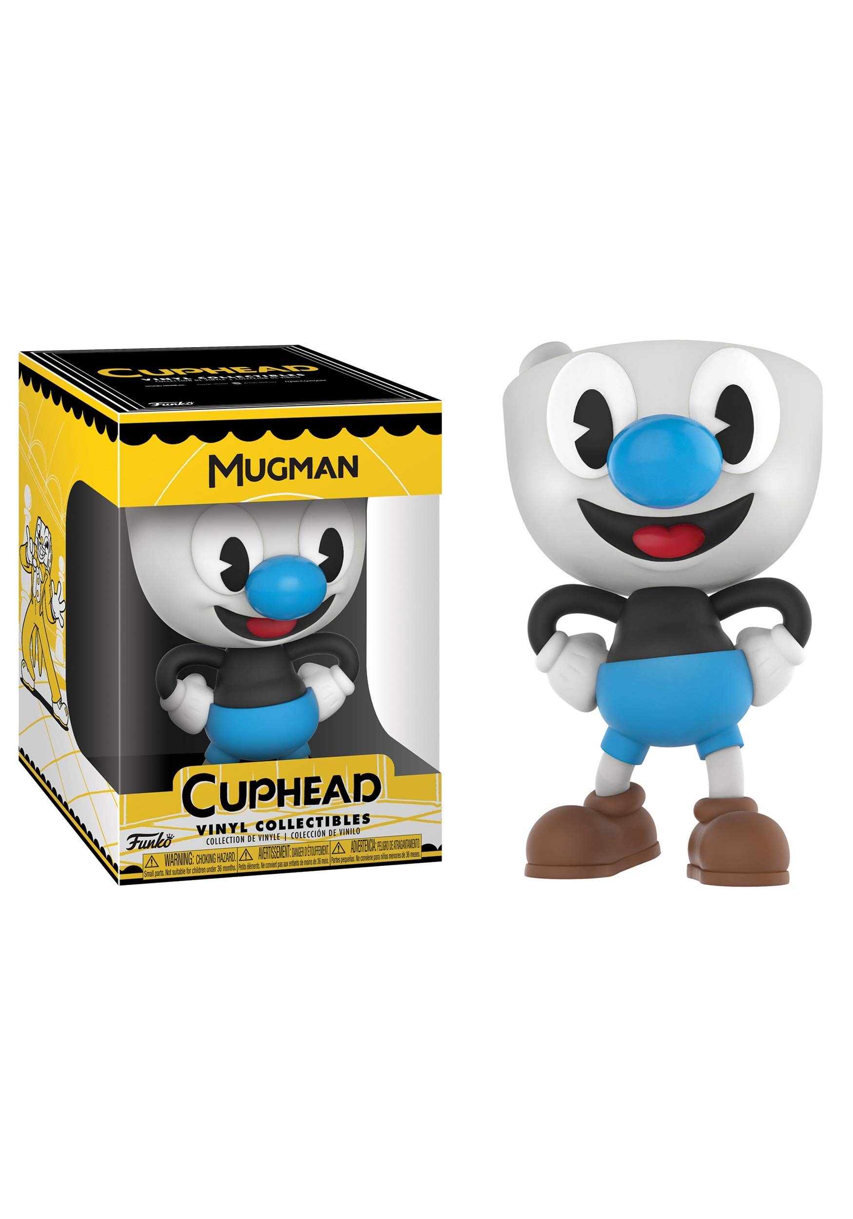 Funko Pop! Vinyl Figure: Cuphead & Mugman Collectible Set - Perfect for Gaming Fans, Collectors, and Cuphead Themed Decor