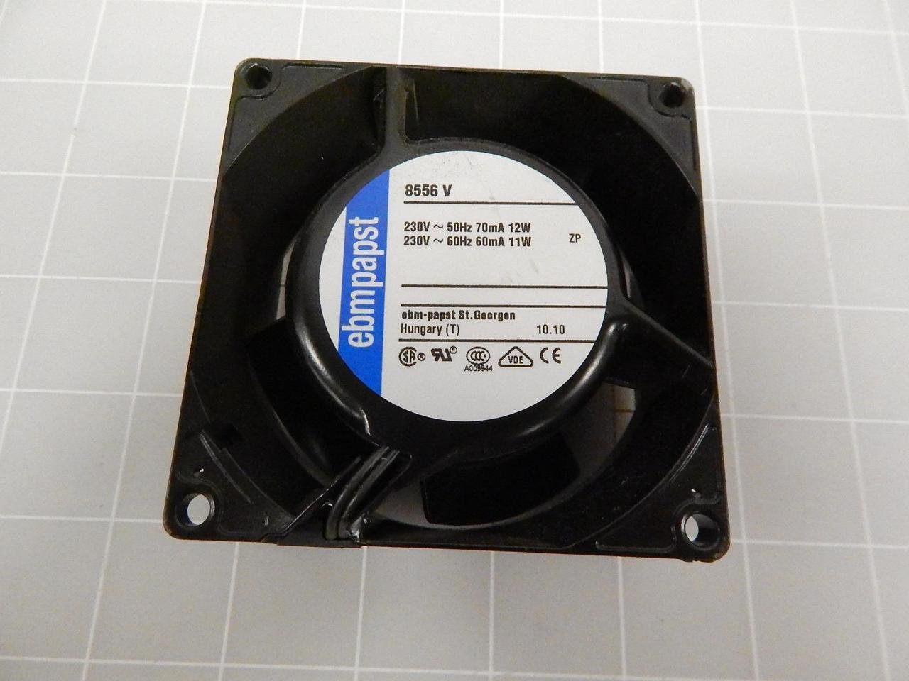 EBM Papst 8556 V AC Fan T73602 - High Performance Ventilation Fan for HVAC, Electronics Cooling & Industrial Equipment | Quiet Operation, Durable Design
