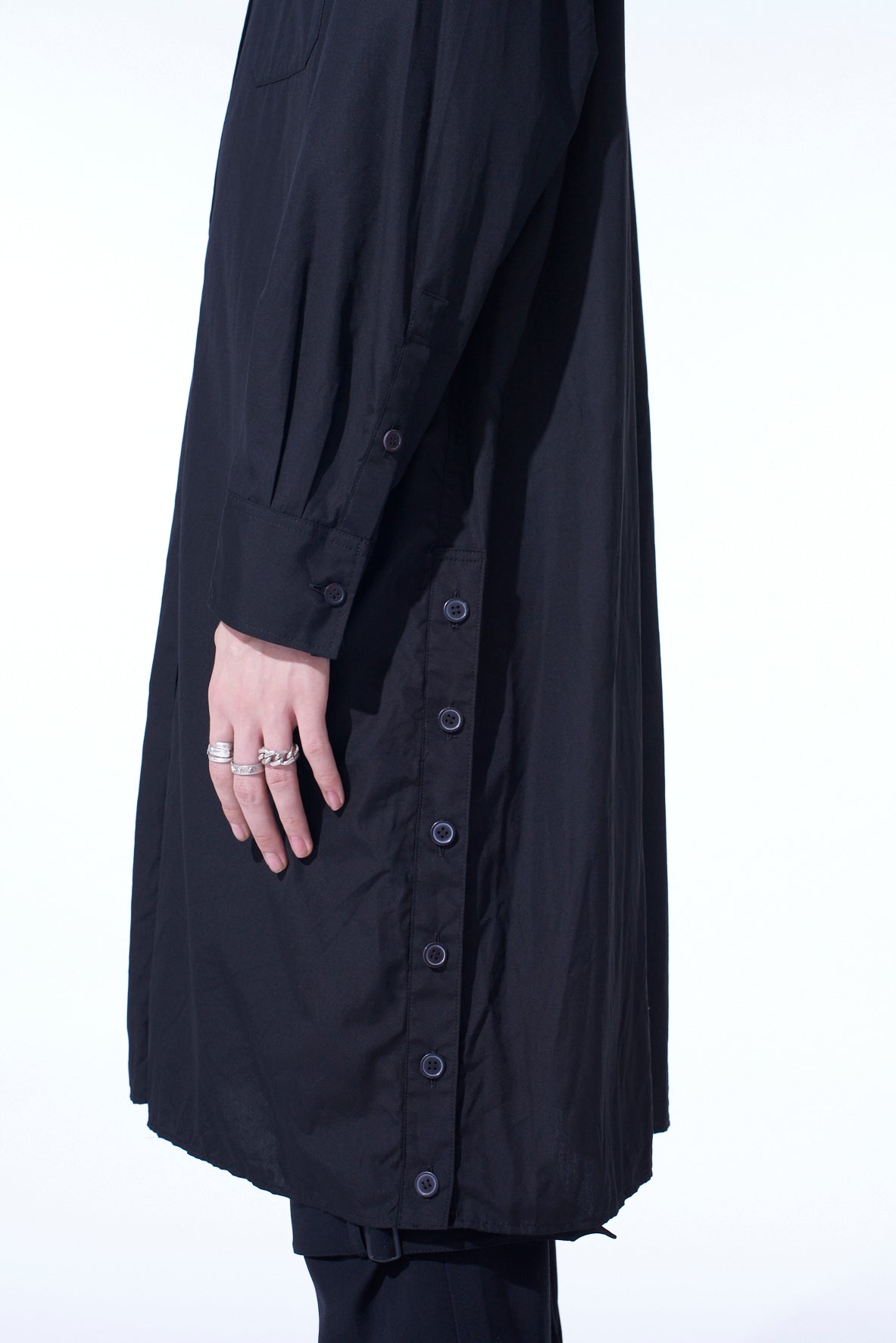 Stylish Cotton Broad Button Slits Long Shirt for Women - Casual & Office Wear - Perfect for Everyday Outfits and Professional Looks