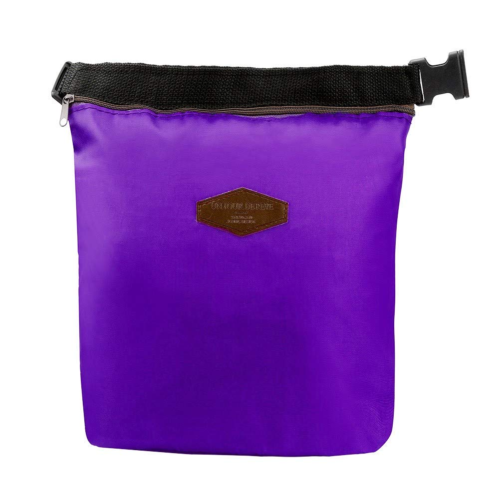 **Insulated Waterproof Lunch Box - Portable Thermal Cooler Tote for Women, Picnic, Work & Outdoor Activities | White Insulated Lunch Bag**