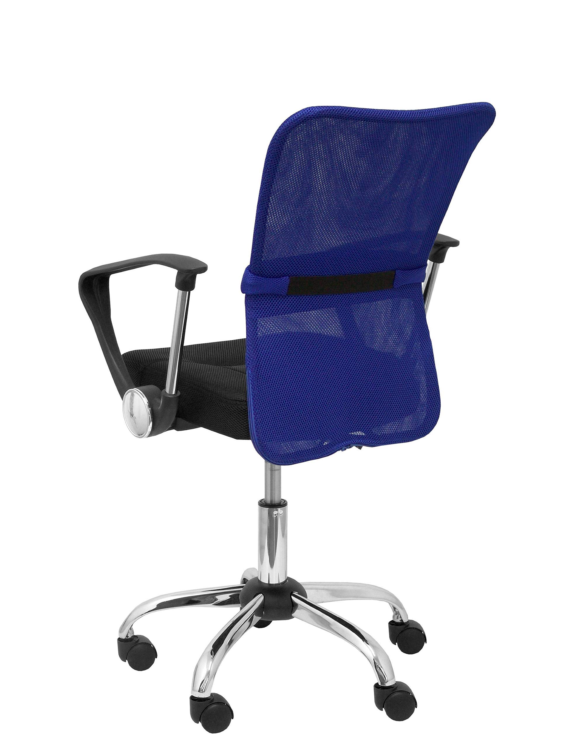238GANE Ergonomic Office Chair with Adjustable Height - Blue & Black - Perfect for Home Office, Gaming, and Workspace Comfort