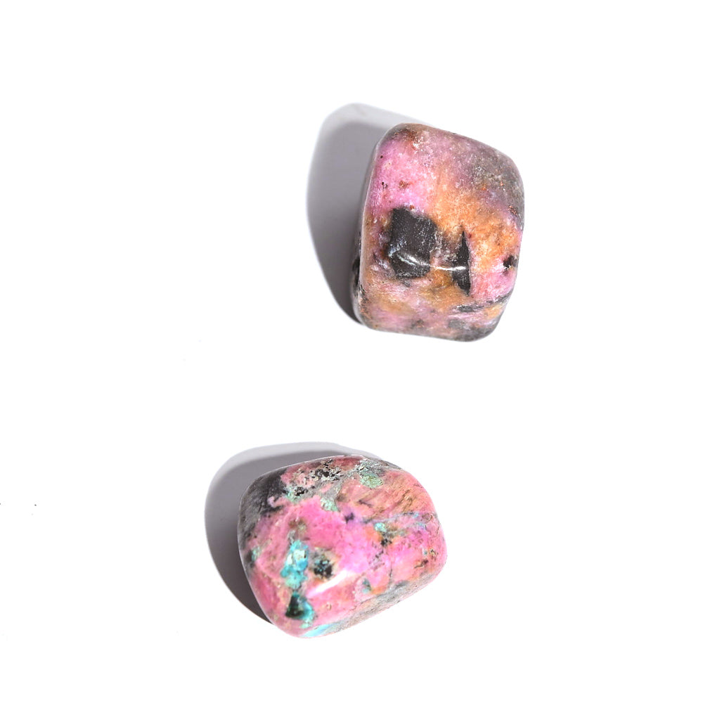 Natural Cobaltoan Calcite Tumbled Stones - Pink Healing Crystals for Meditation, Reiki & Energy Work - Chakra Balancing & Spiritual Growth - Perfect for Home Decor, Crystal Grids & Jewelry Making