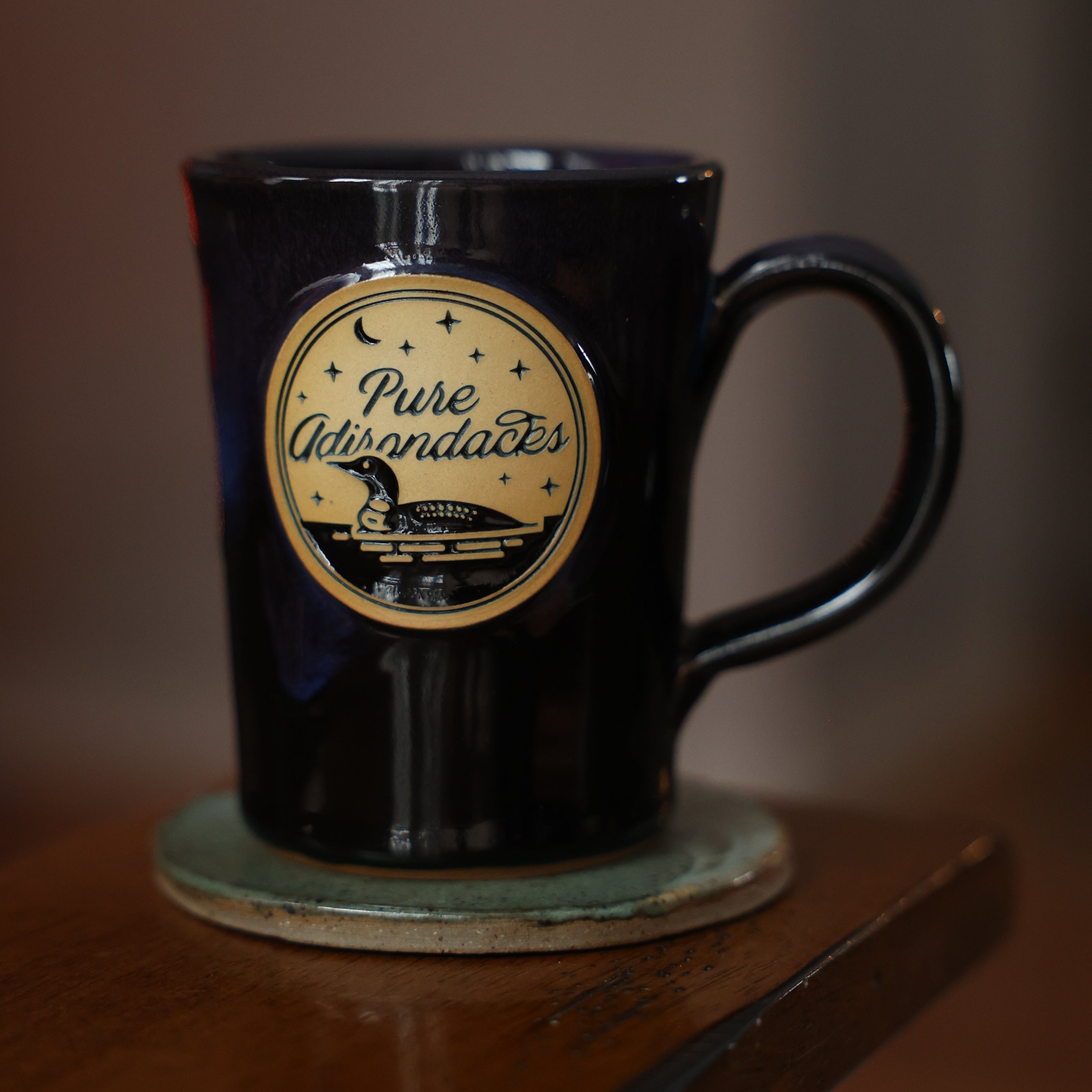 Premium Lakeside Coffee Mug - Insulated Ceramic Travel Mug for Hot & Cold Drinks - Perfect for Camping, Office & Outdoor Adventures