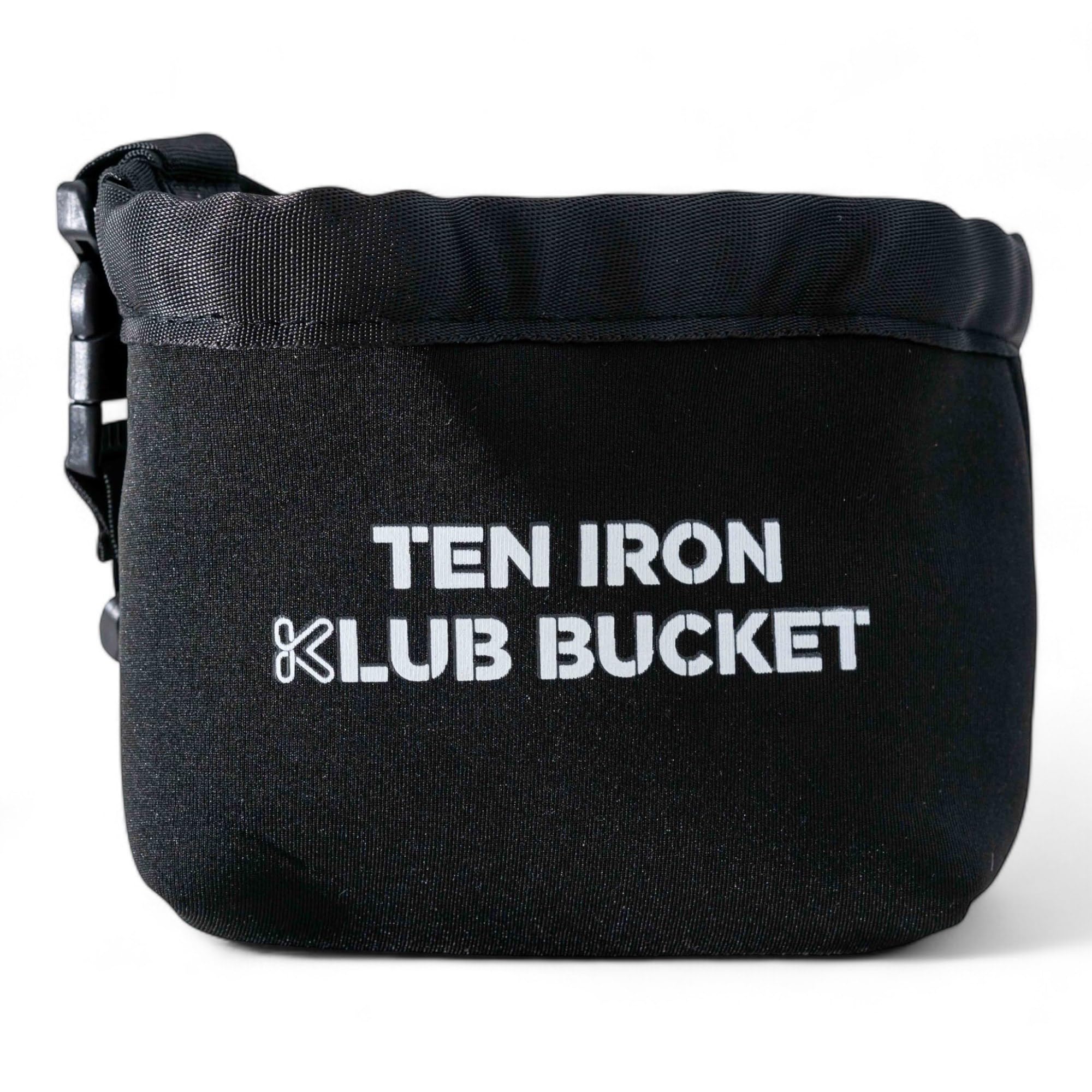 **Klub Bucket Golf Club & Ball Cleaner Bag – Detachable Clip, Machine Washable, Cleans Club Grooves, Dries Fast | Essential Golf Accessories for Clean Clubs & Balls – Perfect for Driving Range, Course & Travel**