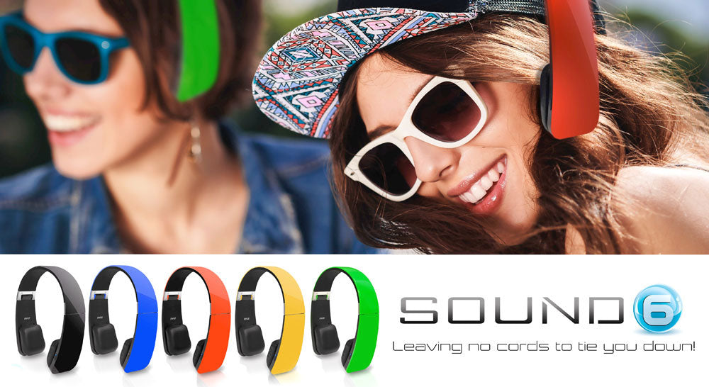 Wireless Bluetooth Stereo Headphones with Deep Bass & Noise Cancellation - Perfect for Workouts, Travel & Gaming