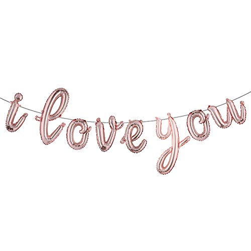 L I LOVE YOU ROSE GOLD