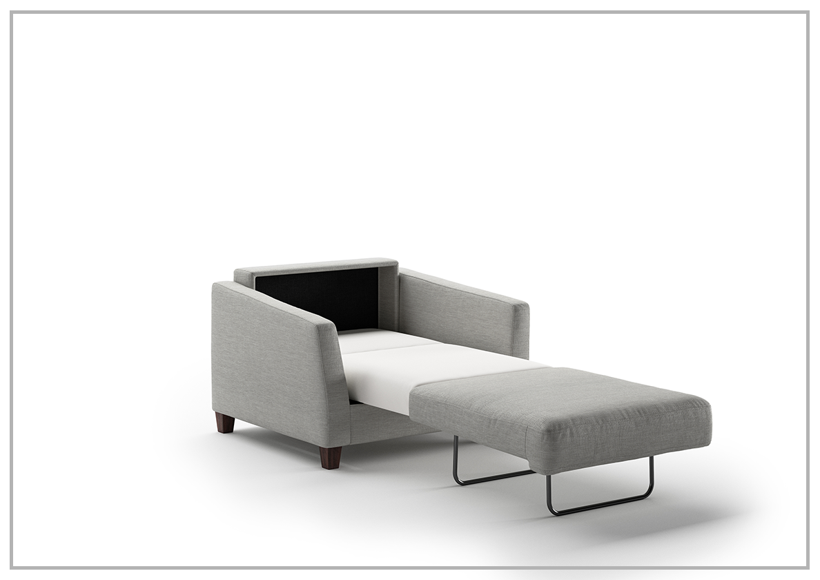 Custom Luonto Monika Fabric Sleeper Sofa - Handmade to Order | Convertible Couch Bed for Small Spaces & Guest Rooms | Perfect for Apartments, Dorms & Home Offices