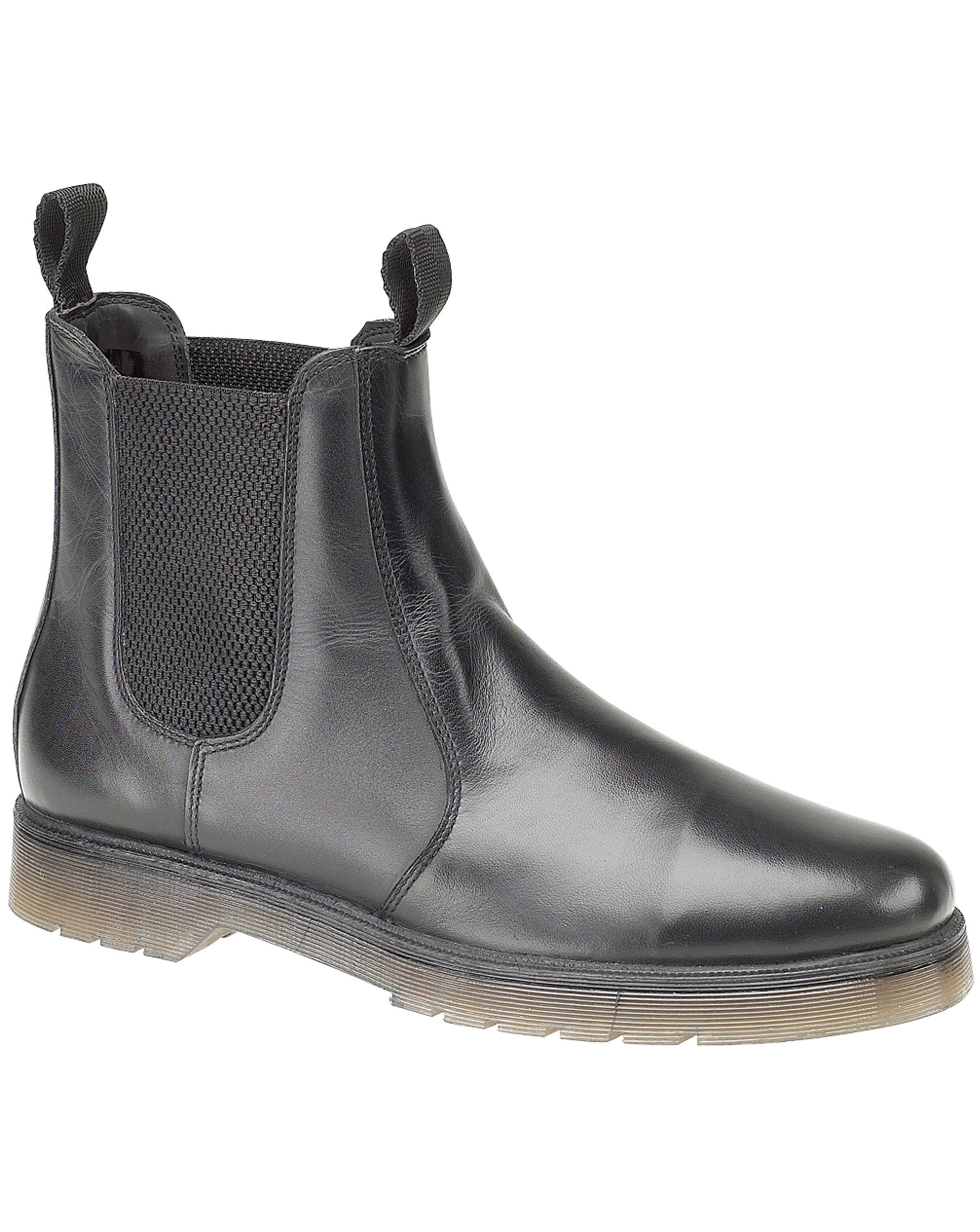 Amblers Men's Colchester Leather Ankle Boots - Black, Size UK 6 (EU 39) - Waterproof & Comfortable for Outdoor, Work & Casual Wear