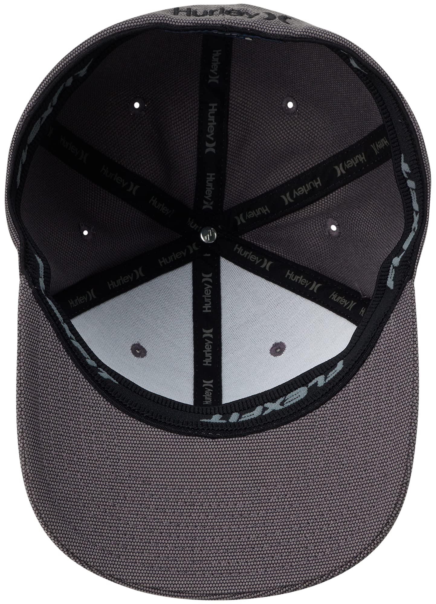Hurley Men's One & Only Flexfit Baseball Cap - Adjustable Fitted Hats for Men (S-XL) - Perfect for Outdoor Sports, Casual Wear & Sun Protection
