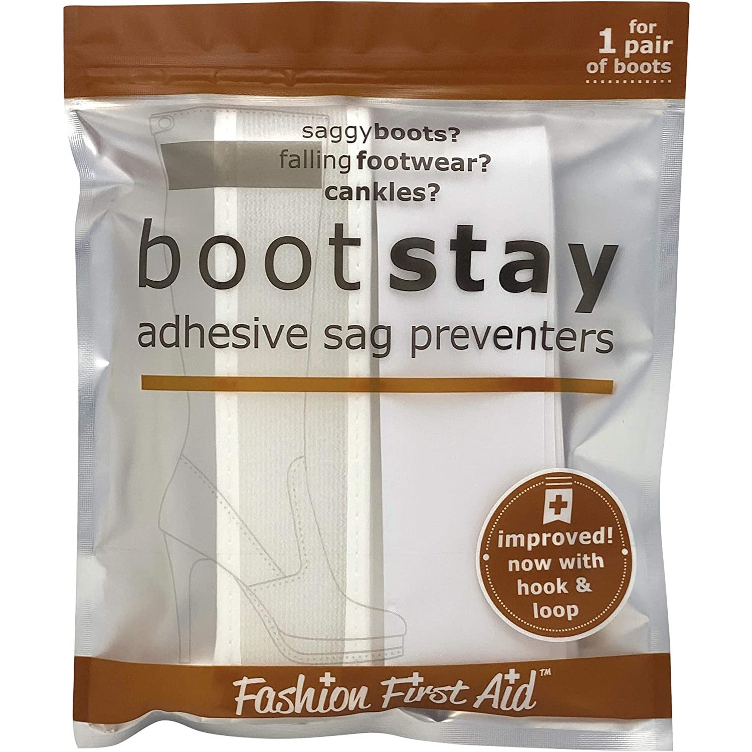 BOOT STAY 3.0: Shoe Boot Straps to Prevent Sagging - Keep Your Boots Looking New All Day for Work, Hiking & Outdoor Activities