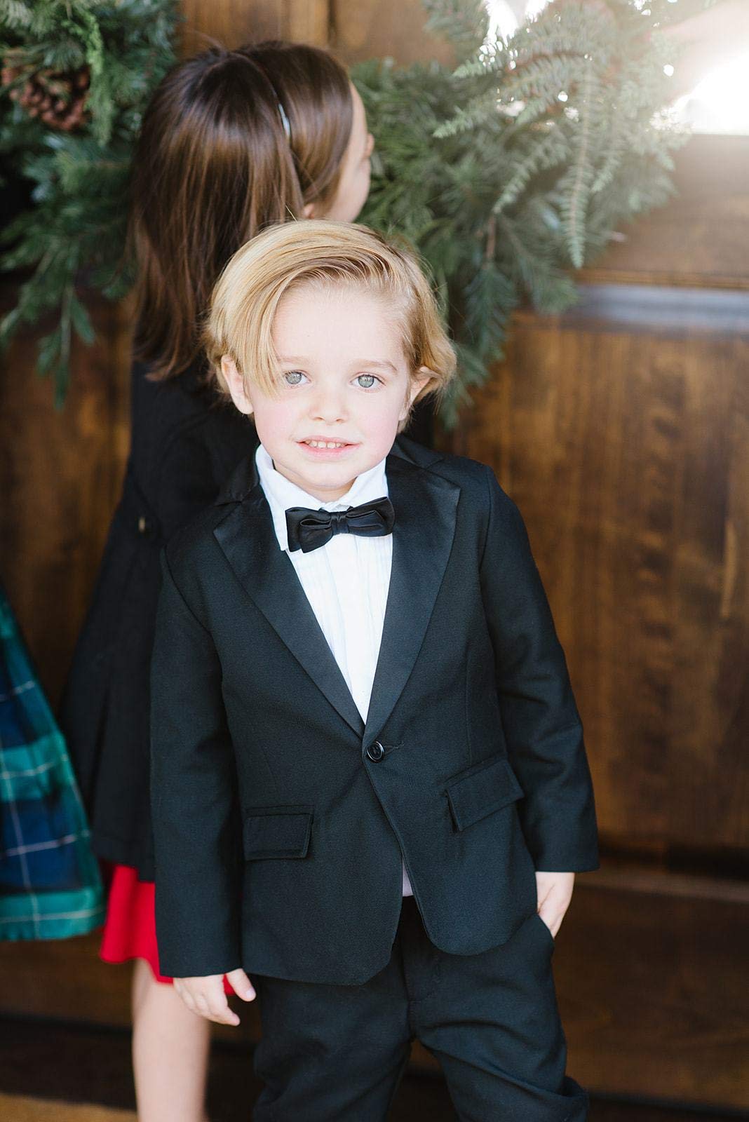 Hope & Henry Baby Boys' Tuxedo Jacket - Formal Suit Blazer for Infants & Toddlers - Perfect for Weddings, Christenings & Special Occasions