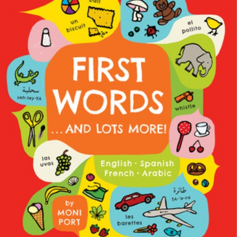 First Words and Lots More Book for Toddlers Ages 2-5 | Early Learning Educational Book for Preschoolers | Perfect for Bedtime Stories & Classroom Activities
