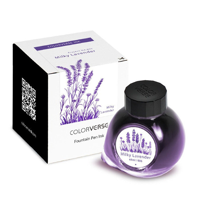 Colorverse Project 65ml Fountain Pen Ink - Premium Writing Ink for Calligraphy, Journaling & Artistic Projects