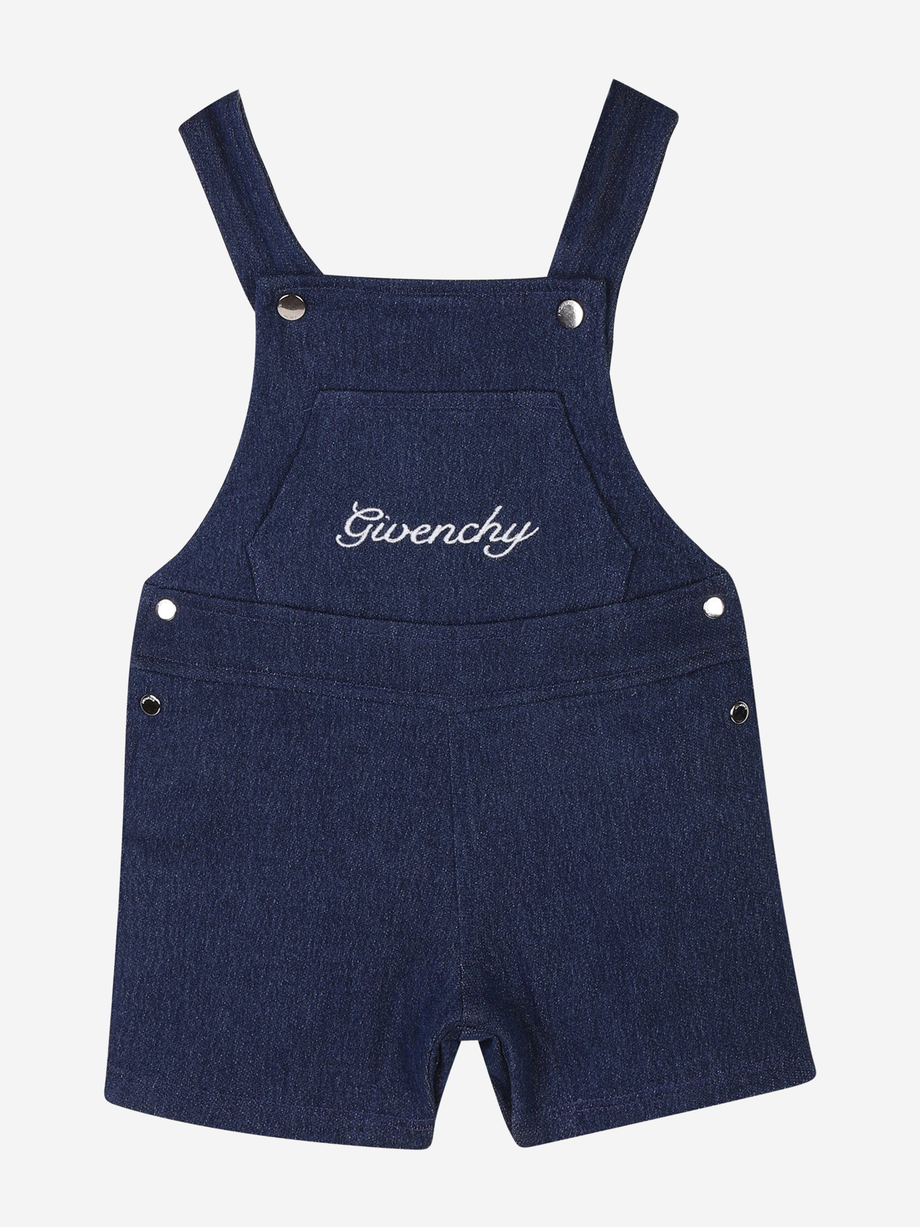 Adorable Baby Polo & Dungaree Set - Blue Cotton Outfit for Boys & Girls | Perfect for Playdates, Photoshoots & Everyday Wear