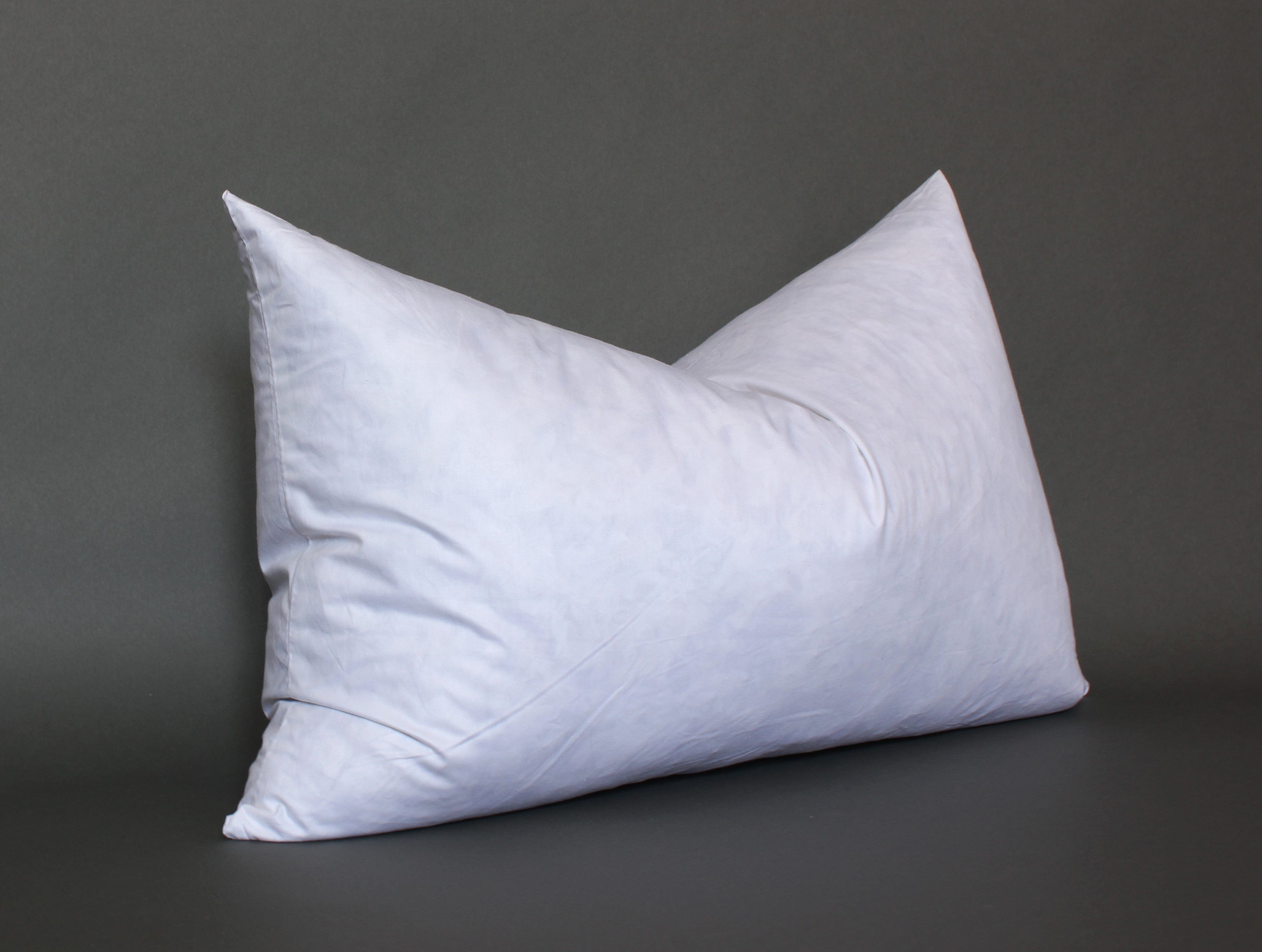 Premium Square Pillow Inserts - Feather Down Filled Cushion Covers for Sofa, Bed & Home Decor - Soft & Comfortable Throw Pillows for Living Room, Bedroom & Dorm