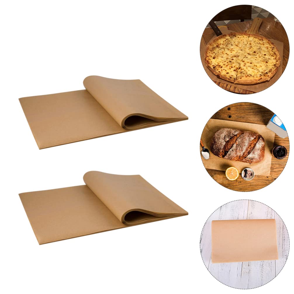 SOLUSTRE 100pcs Air Fryer Parchment Paper Liners - Non-Stick Baking Sheets for Air Fryers, Toaster Ovens & Cake Pans | Perfect for Healthy Cooking, French Fries, Pastries & Steamed Foods