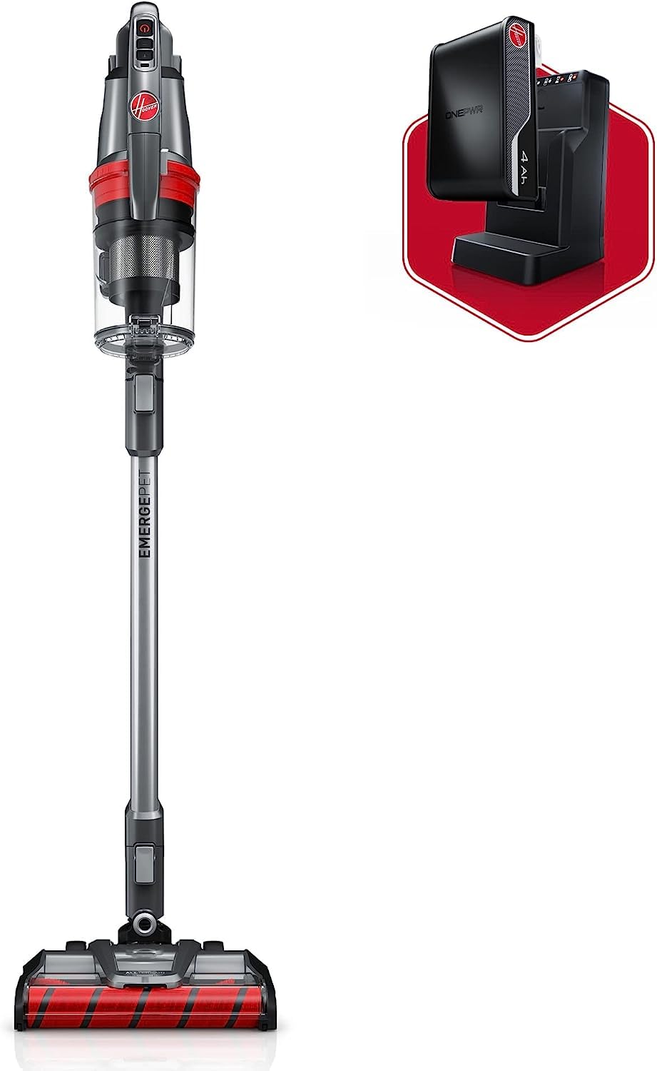 Hoover ONEPWR Cordless Stick Vacuum - Lightweight & Powerful for Pet Hair - Home Cleaning