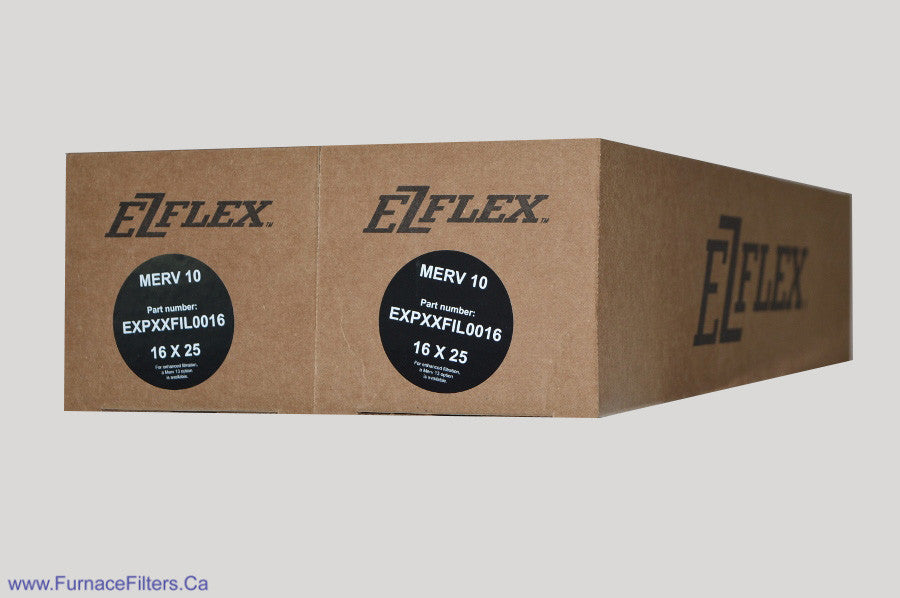 Bryant EXPXXFIL0016 MERV 10 Air Filter (2-Pack) - High Efficiency Furnace Filter for Home HVAC Systems - Perfect for Allergy Relief & Dust Control in Living Rooms, Bedrooms & Offices