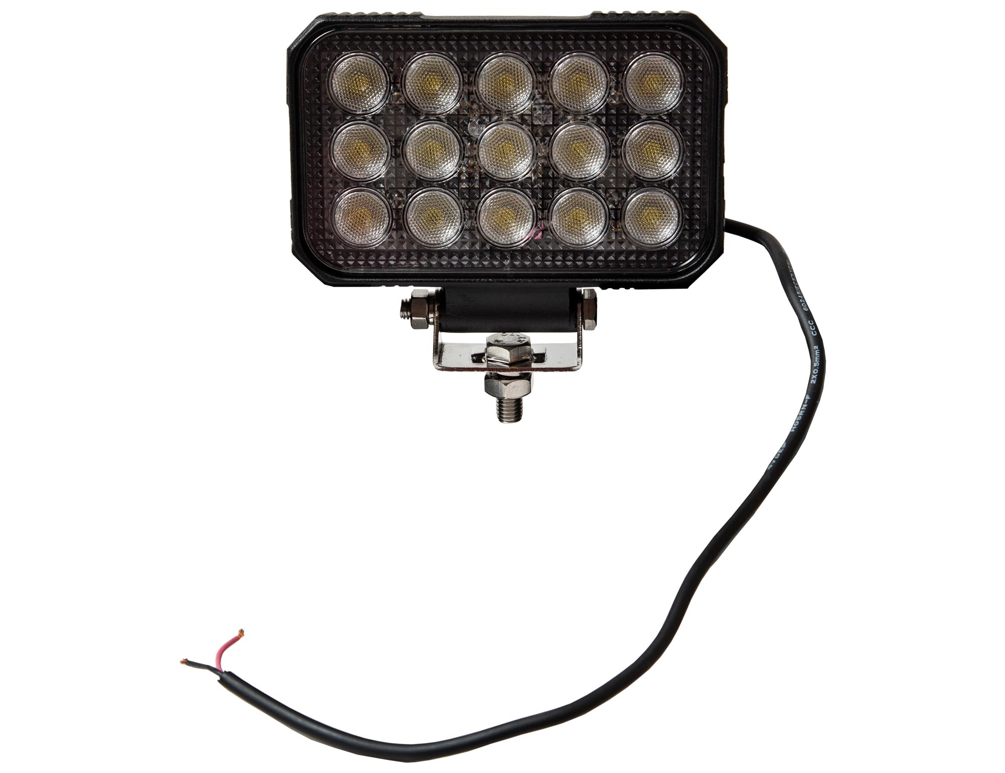 Ultra Bright 6 Inch Wide Rectangular LED Flood Light for Trucks & Off-Road Vehicles - Buyers Products 1492196 Headache Bar Light | Perfect for Night Driving, Work Sites & Emergency Lighting