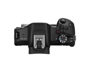 Canon EOS R50 Mirrorless Digital Camera Body - Black | 24.2MP APS-C Sensor, 4K Video, Dual Pixel AF | Perfect for Vlogging, Travel & Street Photography