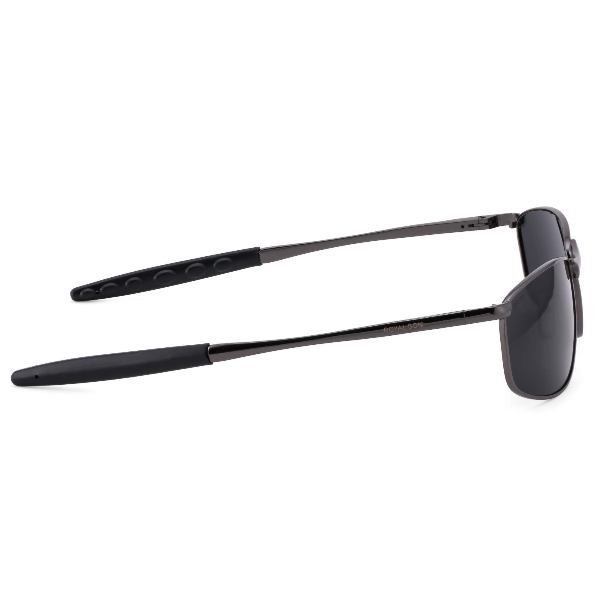 Polarized Wrap Around Driving Sunglasses for Men - UV Protection & Anti-Glare - Perfect for Outdoor Sports, Driving & Travel