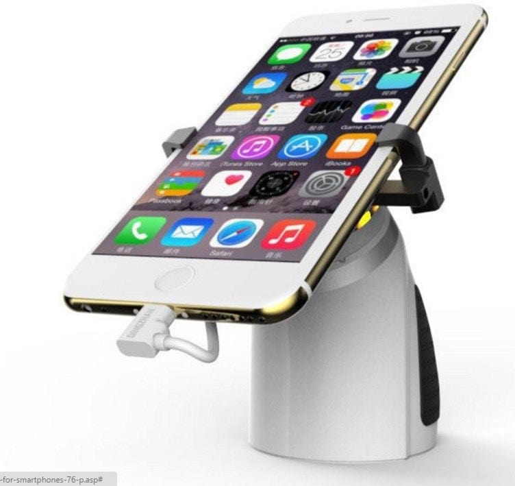 Sentinel Alarmed Security Mount for Smartphones - Anti-Theft Device for Phones in Cars, Homes & Public Places