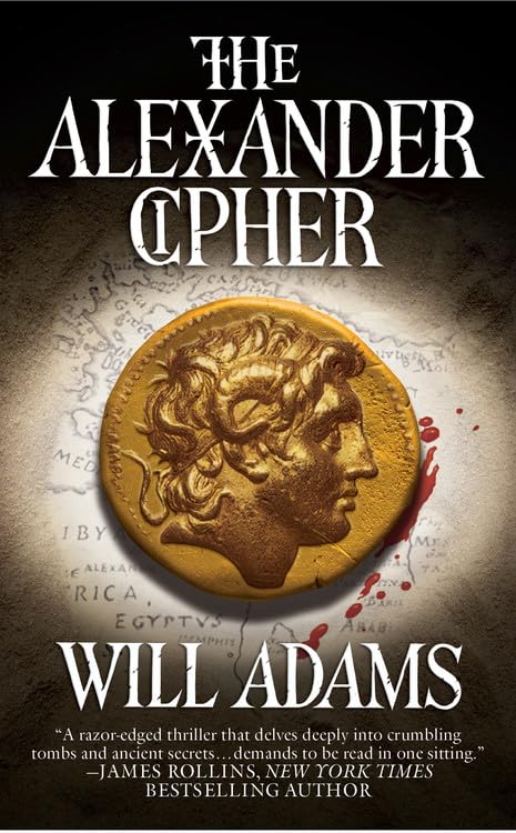 The Alexander Cipher: Action-Packed Historical Thriller Novel - Perfect for Mystery Lovers & Book Club Discussions