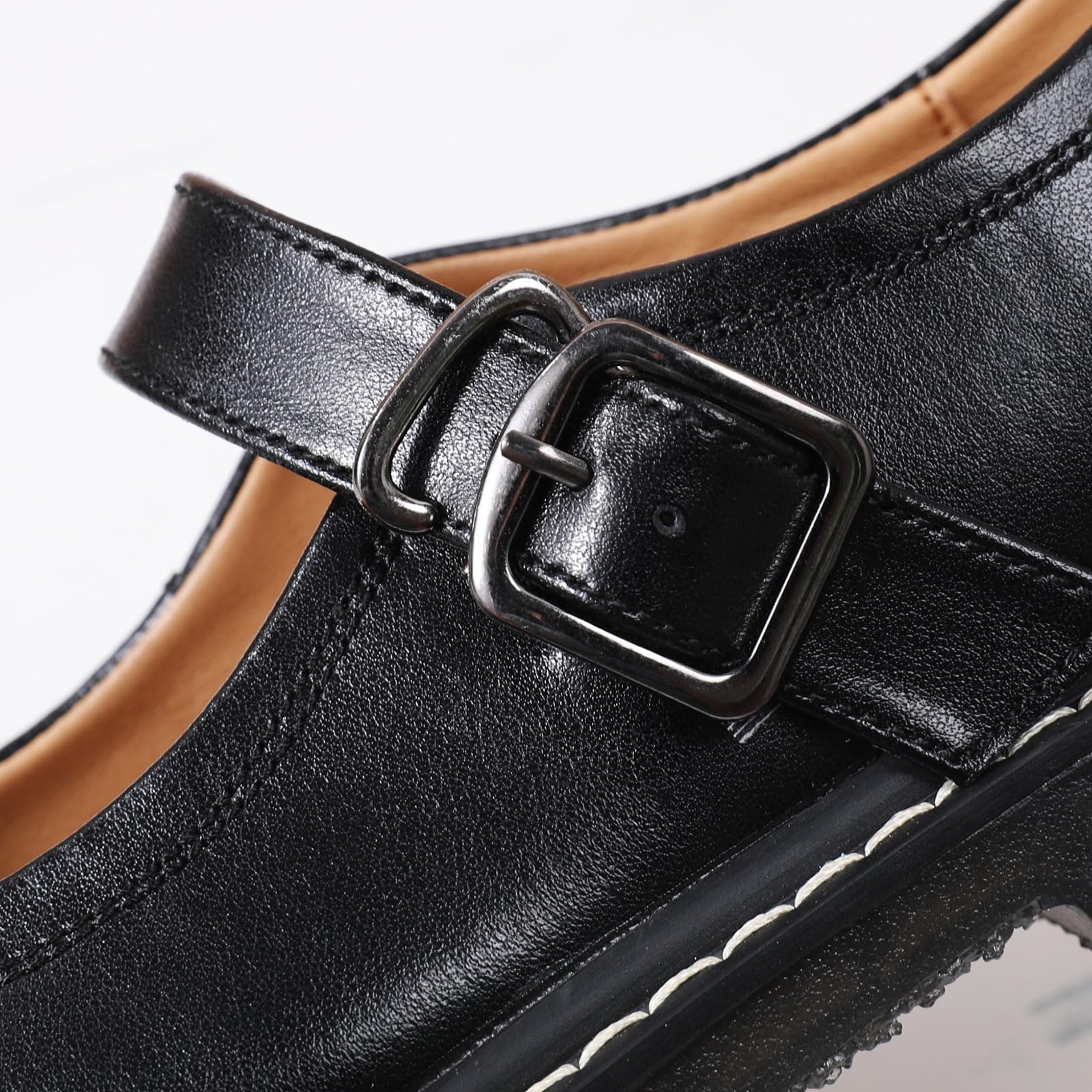 **Women's Mary Jane Shoes - Comfortable Flats with Round Toe & Non-Slip Sole | Oxford Style Casual & Dress Shoes for School, Work & Everyday Wear**