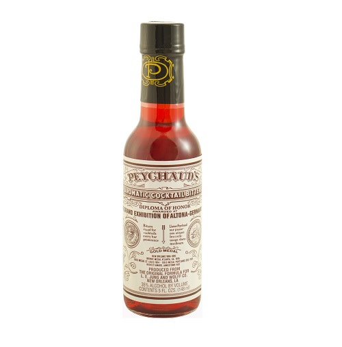 5 oz. Peychaud's Aromatic Bitters - Premium Cocktail Bitters for Old Fashioned, Sazerac & Classic Drinks | Perfect for Home Bars & Mixology Enthusiasts