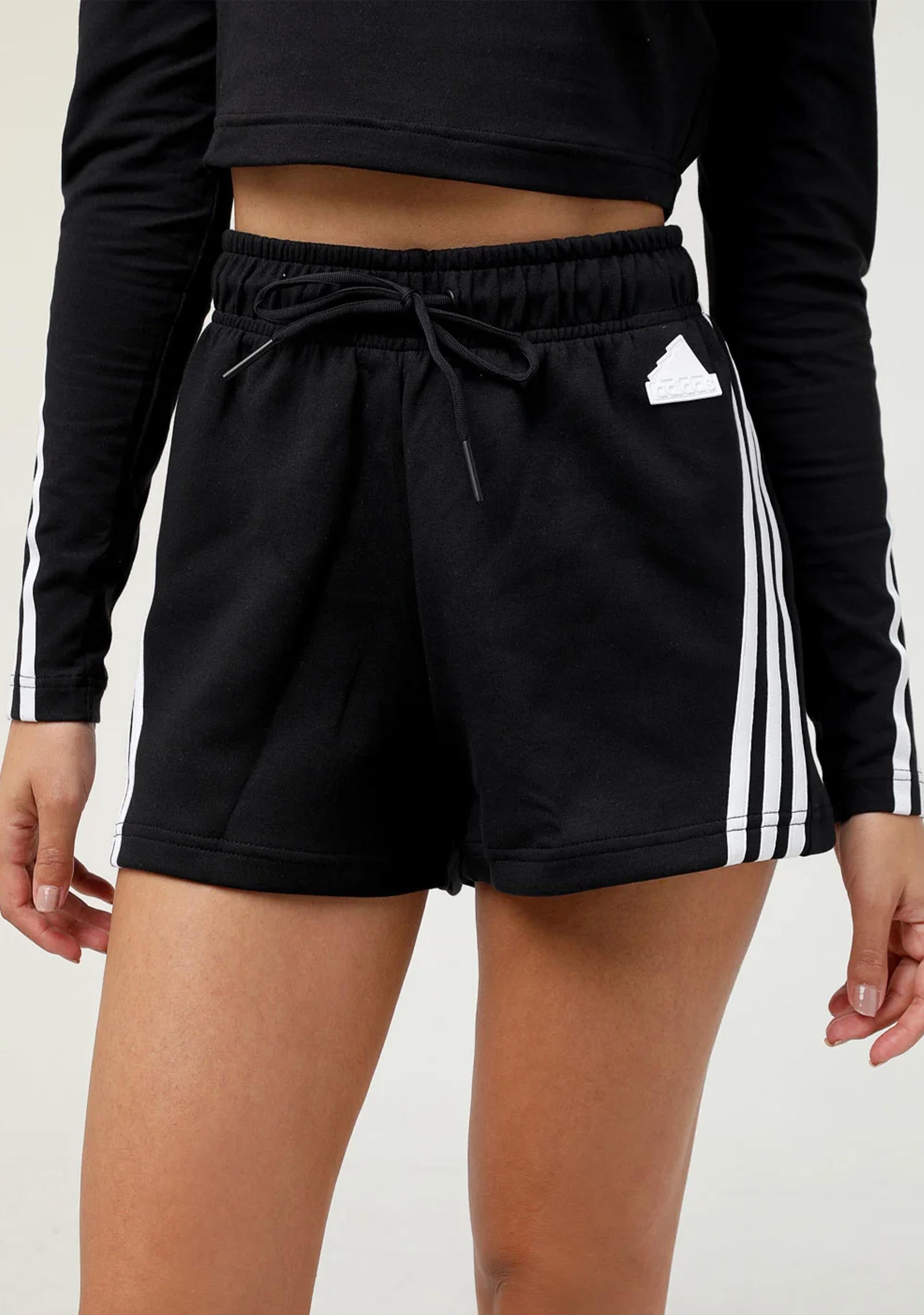 Adidas Women's Future Icons 3-Stripe Workout Shorts - Lightweight Running & Gym Athletic Shorts for Women - Perfect for Yoga, Training & Casual Wear