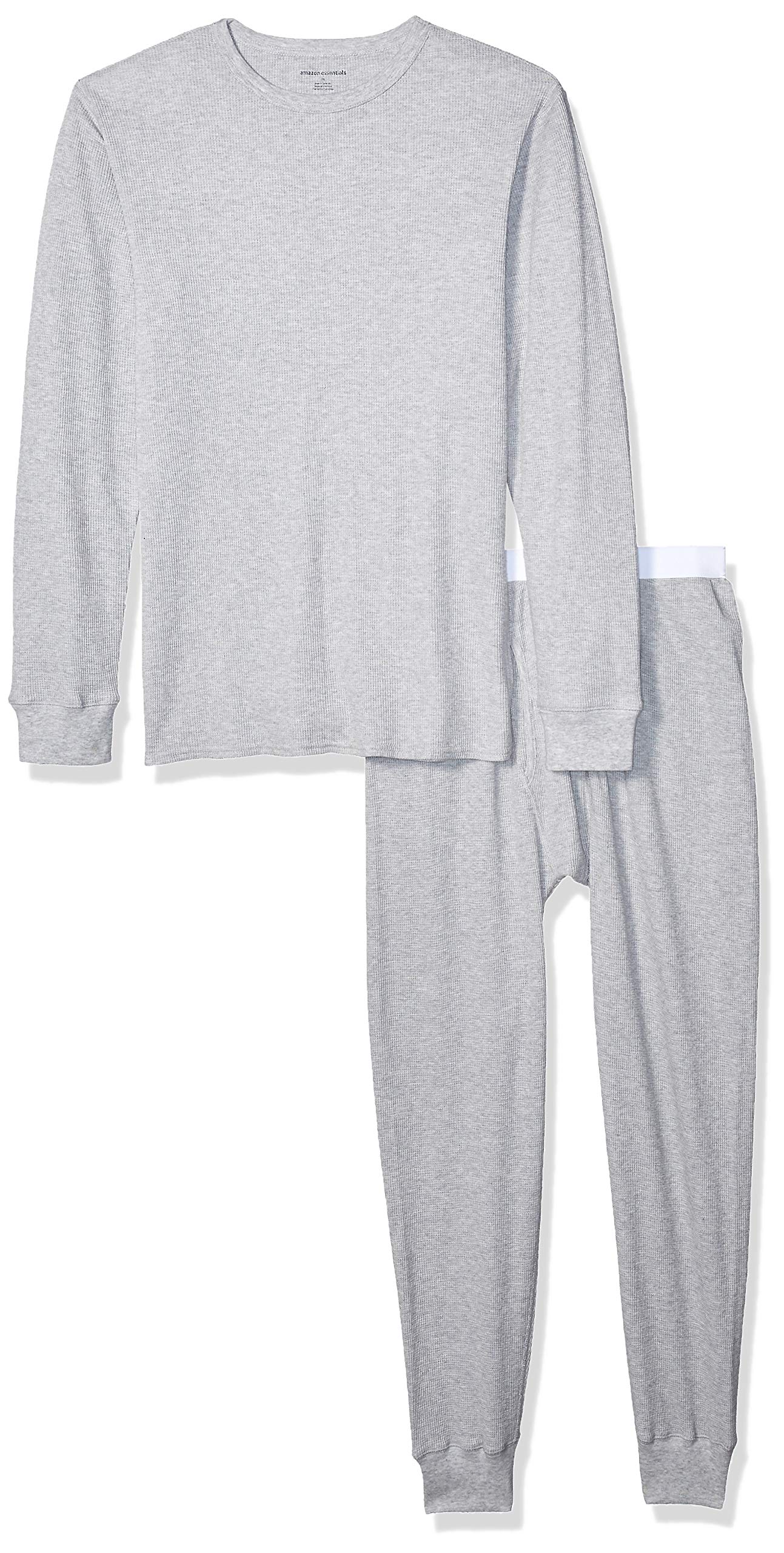 Amazon Essentials Men's Thermal Long Johns Underwear Set - Warm Base Layer for Cold Weather, Winter Sports & Outdoor Activities