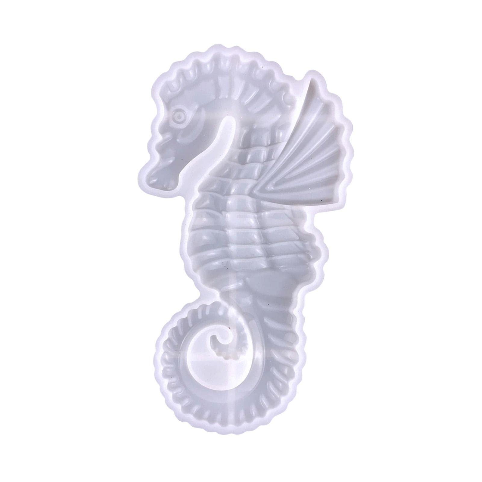 Seahorse Silicone Molds for DIY Soap Making, Fondant Cake Decorating & Baking Accessories - Reusable Handmade Craft Molds for Home Decor, Party Favors and Gift Giving