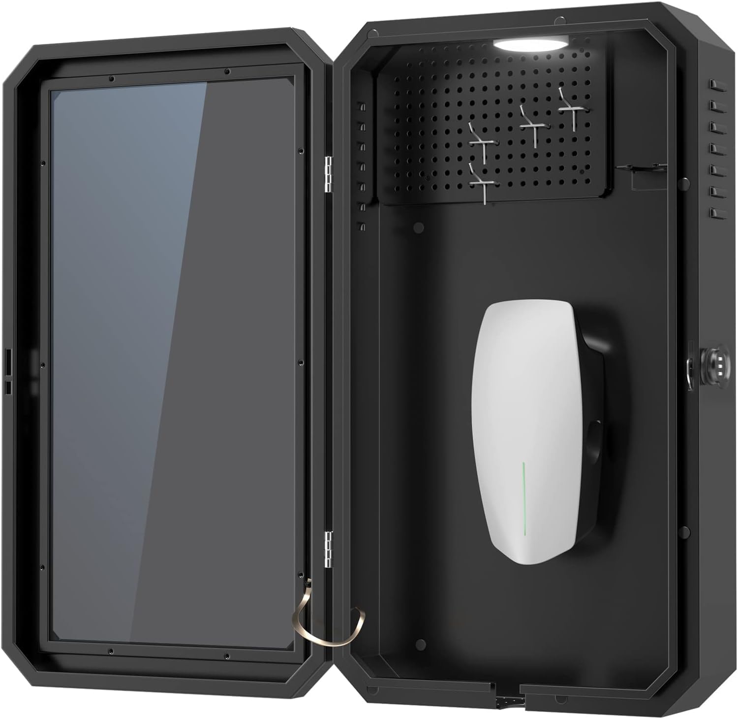 YONZEE Tesla Gen 3 Wall Connector Charging Station Box - Waterproof & Dustproof Protective Case for Indoor/Outdoor Use (Not Compatible with Tesla Universal Charger) - Perfect for Home Garage, Driveway & Outdoor EV Charging Protection