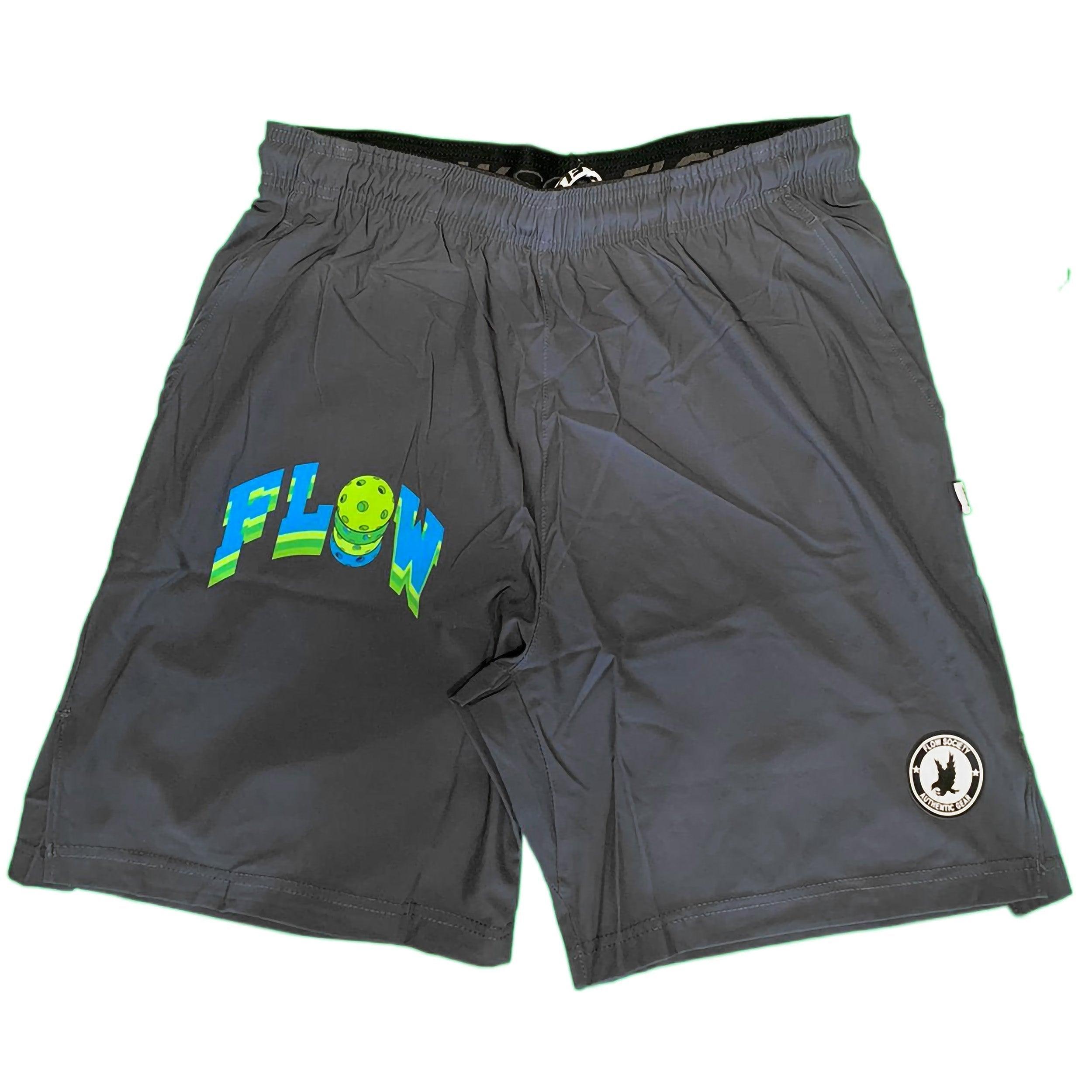 Men's Grey Logo Pickleball 7 Shorts - Breathable Athletic Shorts for Pickleball, Tennis & Casual Wear | Quick-Dry Comfort for Sports & Outdoor Activities