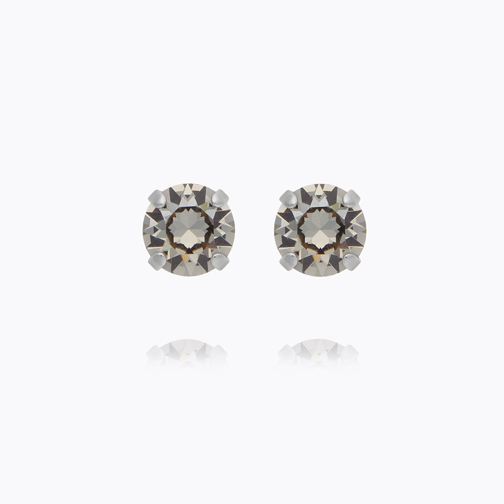 Classic Stud Earrings for Women - Minimalist Greige Earrings for Everyday Wear | Perfect for Office, Date Night & Casual Outfits