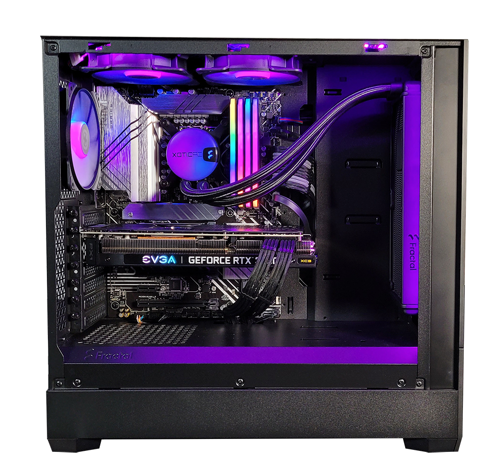 XOTIC PC G5 Pop Air Gaming Desktop - High Performance Gaming PC with RGB Lighting for Esports & Streaming | Perfect for Fortnite, Call of Duty & VR Gaming