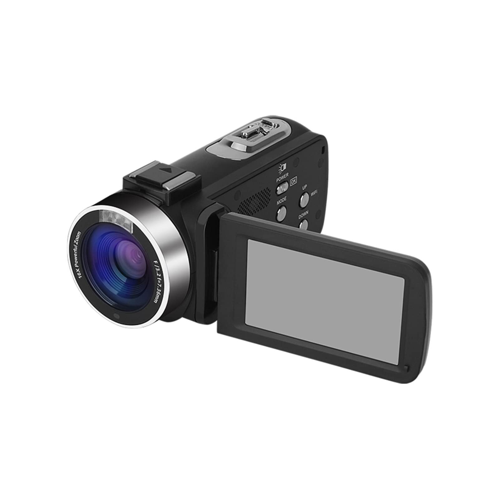 BODORME 4K UHD Digital Camera with 18X Zoom & 48MP - Professional Vlogging Camcorder, Webcam, and Time Lapse Camera with Built-in Mic & 32GB SD Card - Perfect for YouTube, Live Streaming, and Travel Videography