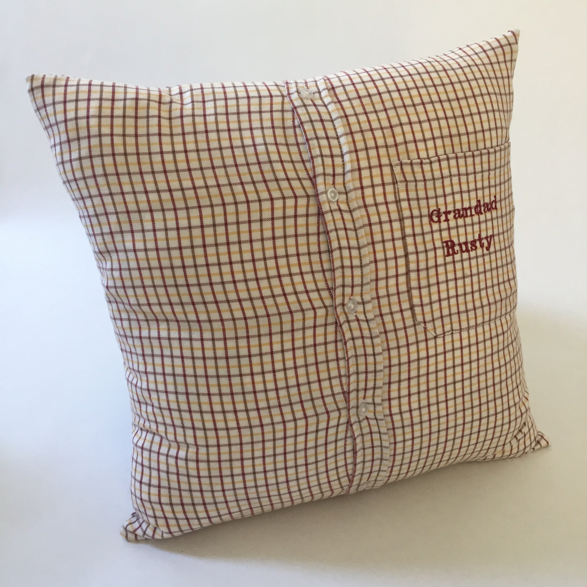 Personalized Keepsake Memory Cushion - Custom Photo Printed Throw Pillow for Home Decor, Gifts & Memorials | Perfect for Living Room, Bedroom or Special Occasions