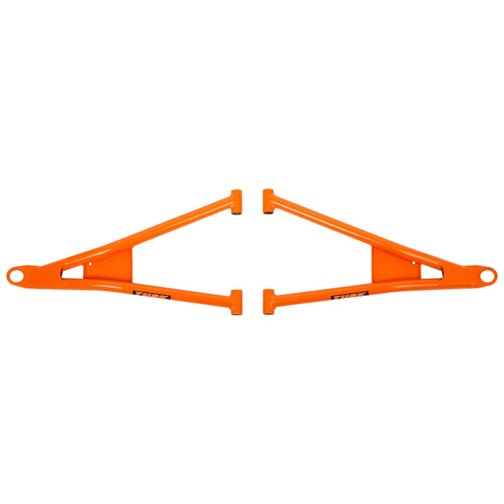 TUSK Mohawk Extreme Duty High Clearance Lower A-Arms (Orange) - Compatible with 2019 Polaris RZR XP 4 1000 Dynamix Edition - No Hardware Included - Perfect for Off-Roading, Trail Riding & UTV Racing