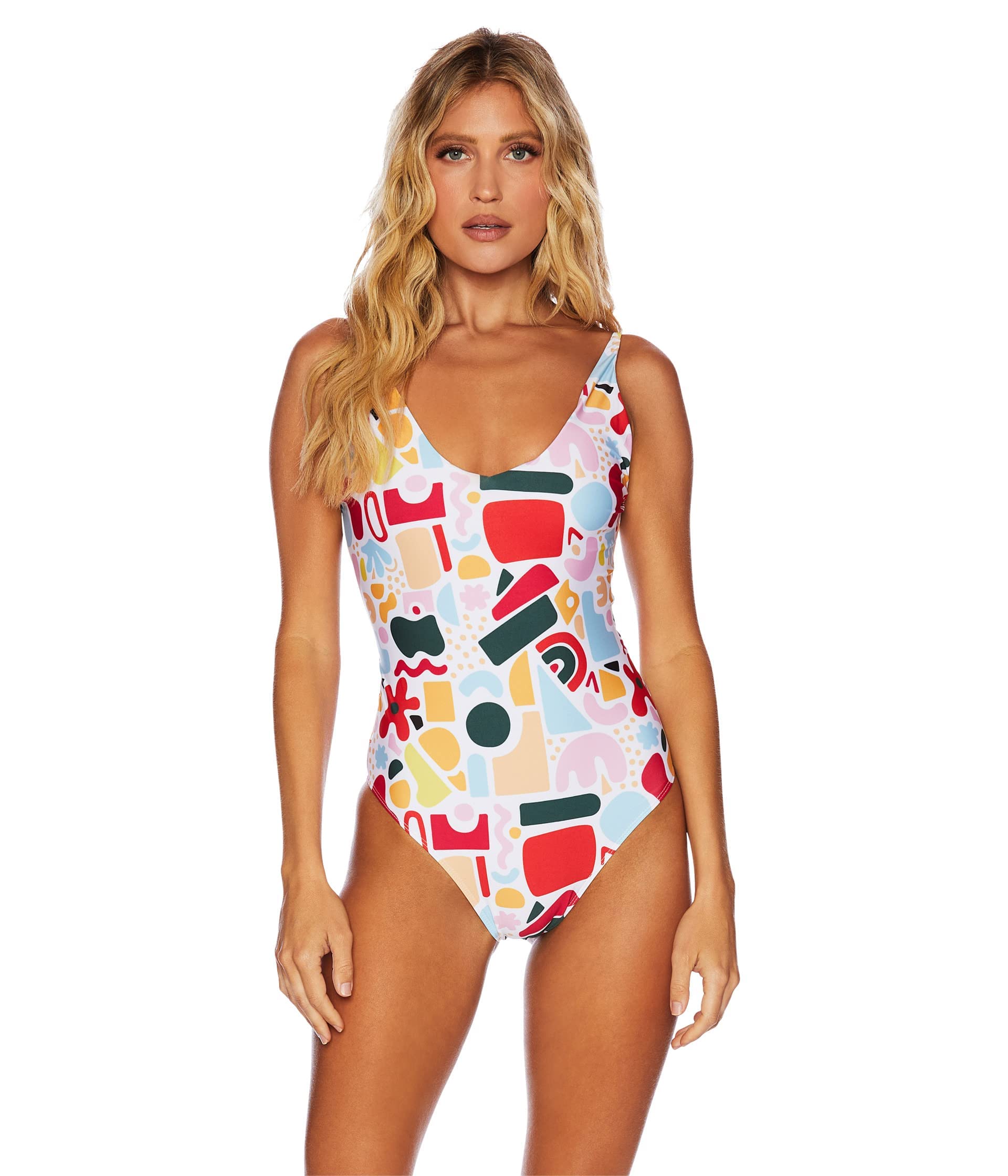 Beach Riot Reese One-Piece Swimsuit - Women's Sexy High Cut Bathing Suit for Summer Beach Vacation & Pool Party | Perfect for Surfing, Sunbathing and Tropical Getaways