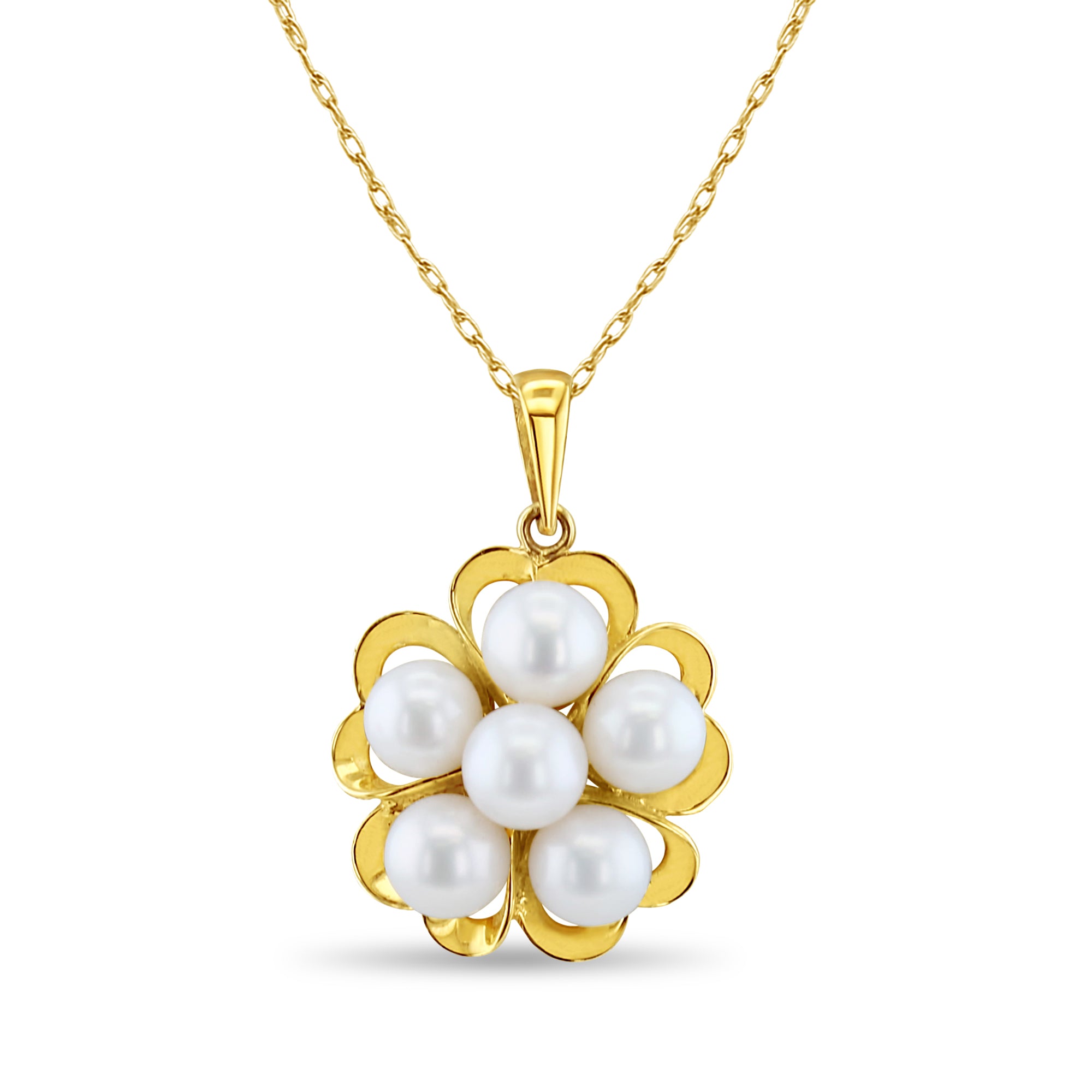 Elegant Freshwater Pearl Flower Cluster Necklace for Women - Perfect for Weddings, Parties & Special Occasions