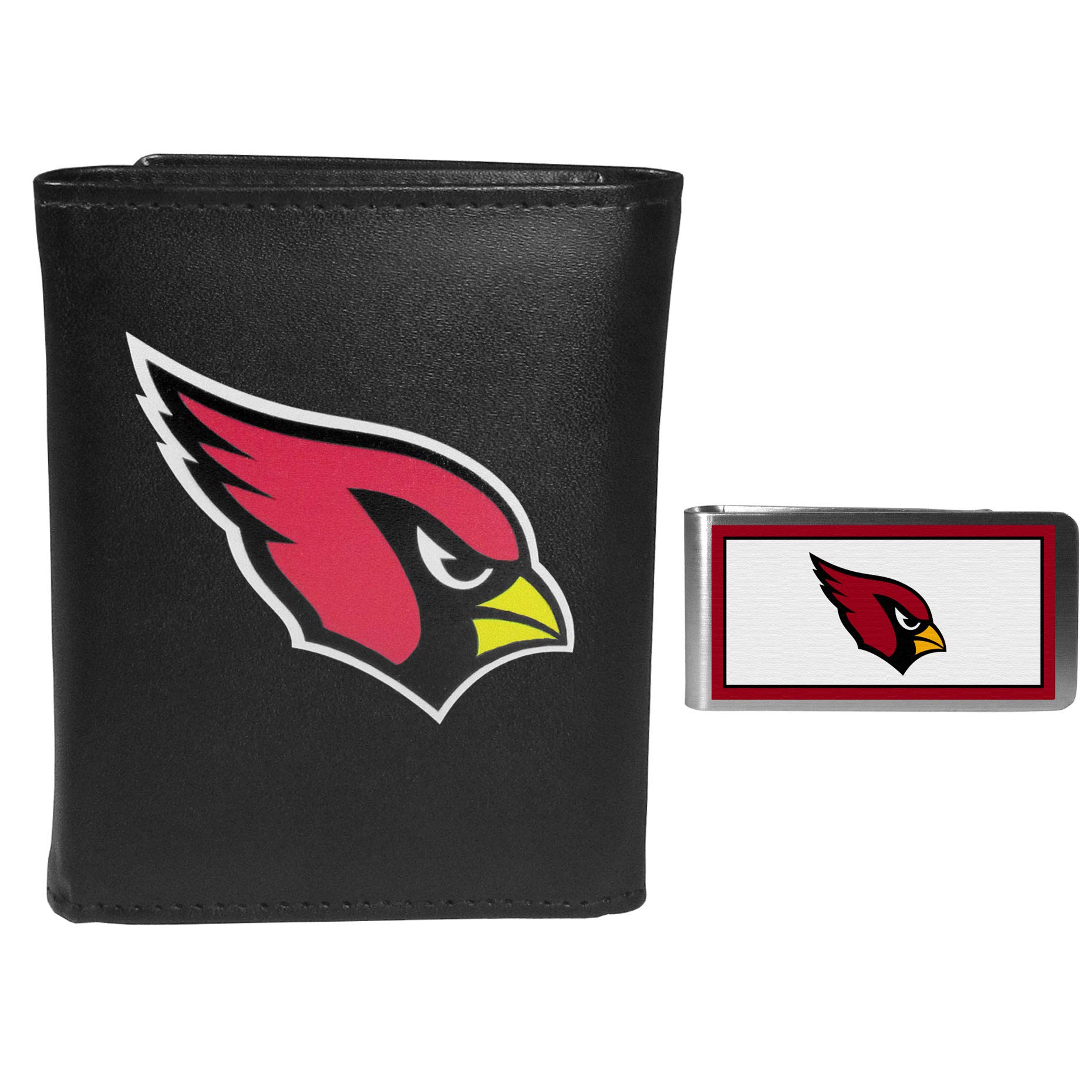 Premium Siskiyou Tri-Fold Leather Wallet with Money Clip - Slim RFID Blocking Bifold Wallet for Men - Perfect for Travel, Business & Everyday Use