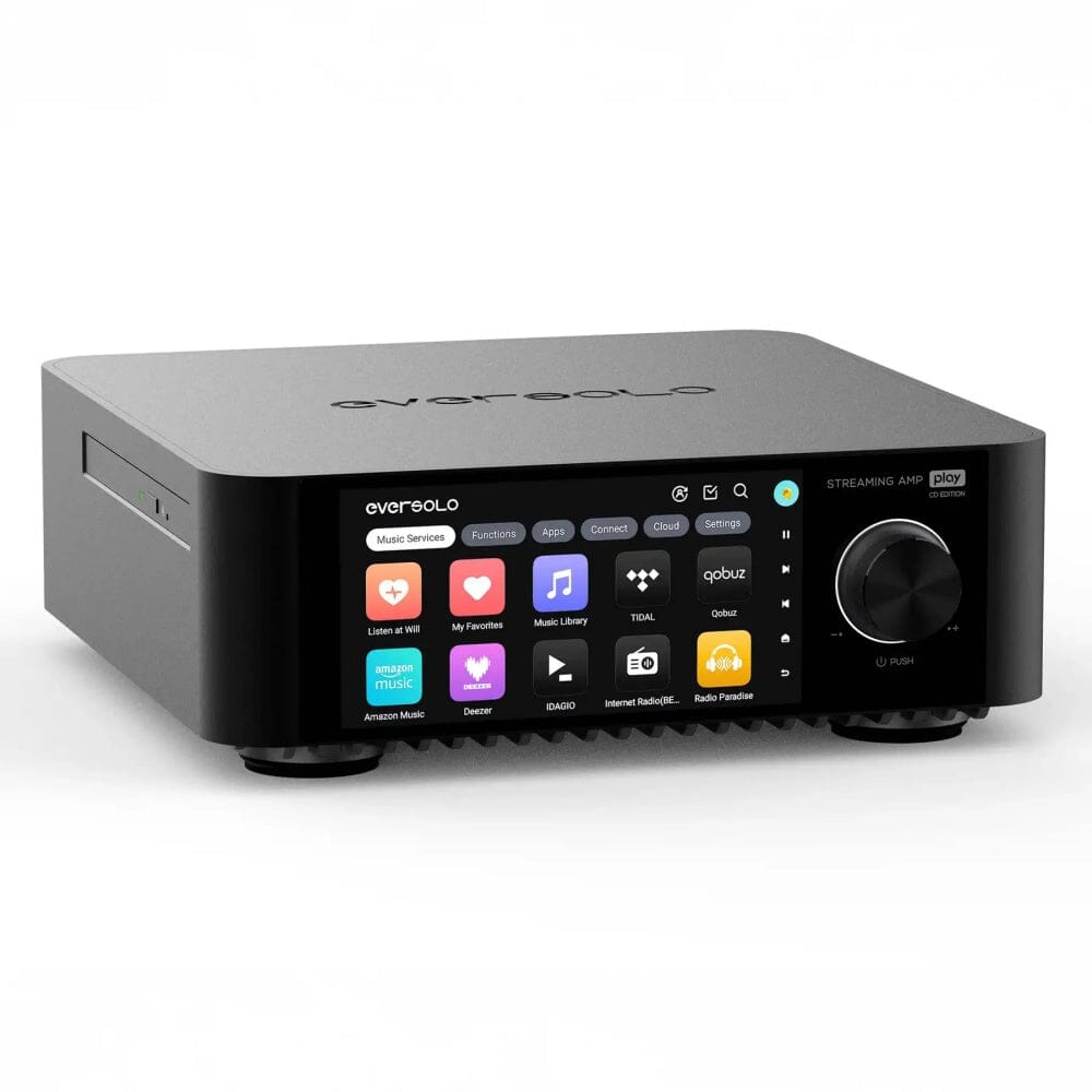 EverSolo Play / Play CD Edition Desktop DAC & AMP - High-Resolution Audio Decoder & Amplifier for Home & Studio Use